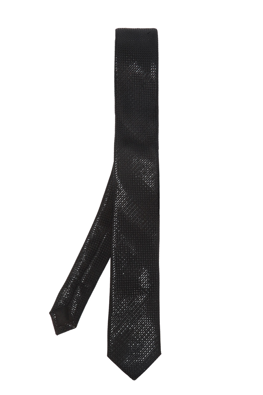 Black Silk tie Saint Laurent - Vitkac Canada